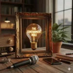 Soft light surrounding a bright focal point, symbolising the unseen support structures that allow visible talent and leadership to shine without chaos.